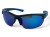 M119 C2 okulary sportowe niebieskie lustrzane - widok z boku