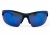 M119 C2 okulary sportowe niebieskie lustrzane - widok z przodu