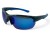 M119 C2 okulary sportowe niebieskie lustrzane - widok z boku 3/4