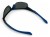 M119 C2 okulary sportowe niebieskie - rozłożone