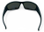 Model M116 C2 okulary sportowe czarne - widok z góry, przyciemniane szkła