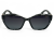 Prius PRW-551 C3 okulary damskie czarne marbling - widok z przodu
