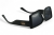 PRW-V525 C1 BLCK okulary damskie czarne kwadratowe z logo - widok z prawej strony