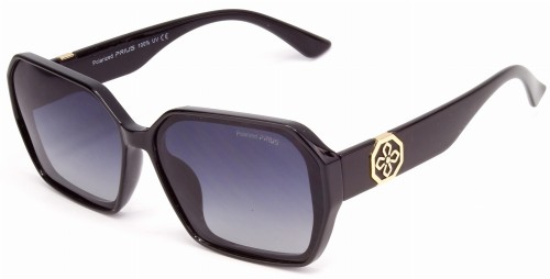 Prius V512 C1 BLCK okulary damskie czarne- z przodu lekko z boku