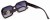Prius V512 C1 BLCK okulary damskie czarne- z boku z logo