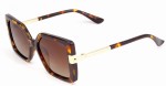 PRIUS Women's Polarized Sunglasses PRW-V205 C3 Tortoise