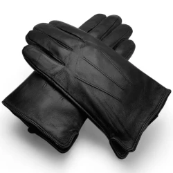 PRIUS Men's Leather Gloves PRMG-2050 – Classic Stitching, Elegant Style
