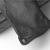 Men's leather gloves PRIUS LUX PRMG-2007 - close-up of the snap and the embossed deer with the words DEER SKIN