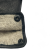Men's leather gloves PRIUS LUX PRMG-2007 - close-up of an open cuff showing both parts of the snap and the lining