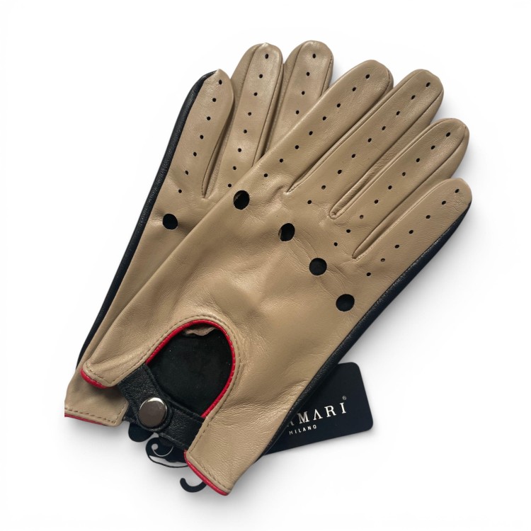 Rękawiczki retro do samochodu i na motocykl klasyczny