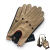 Car gloves with perforation for smartphone use