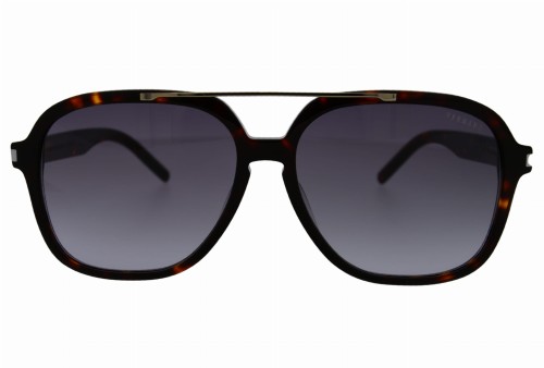 Okulary przeciwsłoneczne męskie Vermari Milano ATRANI C2 szylkret aviator widok z przodu