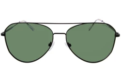 Męskie okulary przeciwsłoneczne VERMARI STEFANO C2 — aviator, czarny
