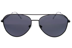 Męskie okulary przeciwsłoneczne VERMARI STEFANO C1 — aviator, matowy czarny