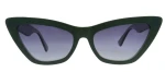 Damskie okulary przeciwsłoneczne VERMARI V213 C2 — kocie oko