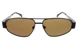 Damskie okulary przeciwsłoneczne VERMARI AVOLA C2 — aviator, czarny metal