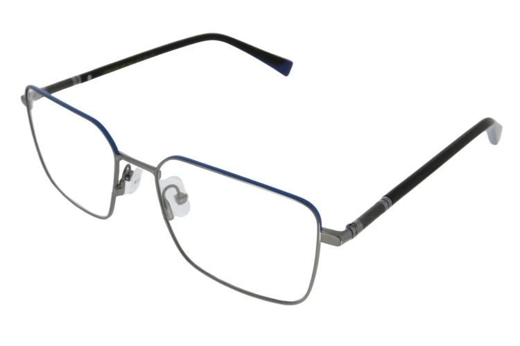 VCL002 C3 oprawki z nakładkami unisex - prostokątne, widok z boku