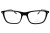 Oprawki clip-on unisex Vermari Milano VCL012 C1 - czarne, acetat+metal, widok z przodu