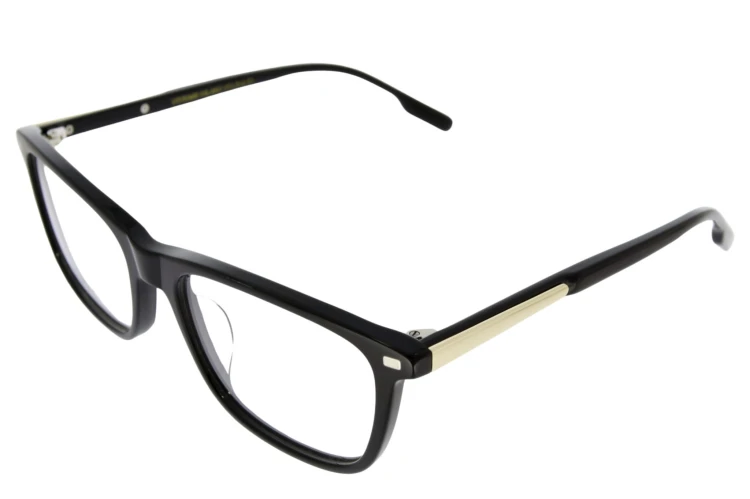 VCL012 C1 oprawki z nakładkami unisex - prostokątne, widok z boku