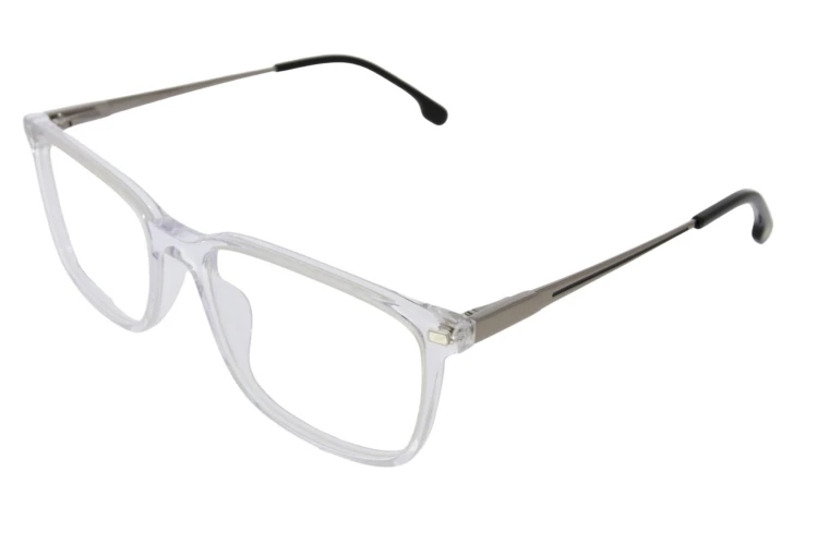 VCL011 C2 oprawki z nakładkami unisex - prostokątne, widok z boku
