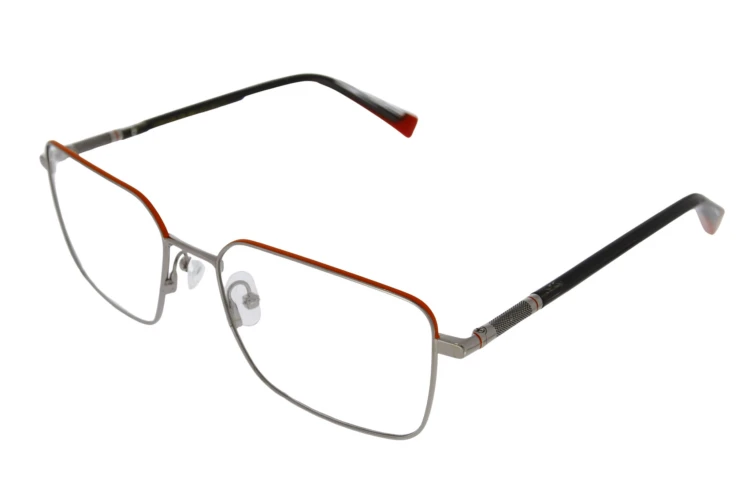 VCL002 C1 oprawki z nakładkami unisex - prostokątne, widok z boku