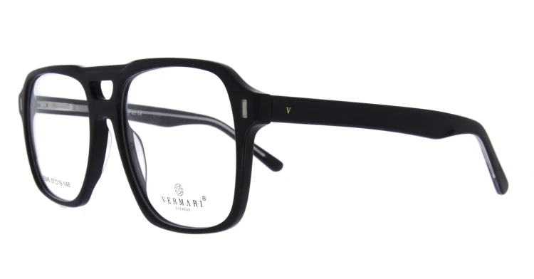 VE845 C1 oprawki z nakładkami unisex - prostokątne, widok z boku