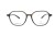 Oprawki clip-on unisex Vermari Milano VCA0013 C3 - przezroczysty szary, acetat, widok z przodu