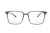 Oprawki clip-on unisex Vermari Milano VCA0012 C2 - przezroczysty niebieski, acetat+metal, widok z przodu