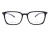 Oprawki clip-on unisex Vermari Milano VCA0005 C3 - matowa czerń, acetat+metal, widok z przodu
