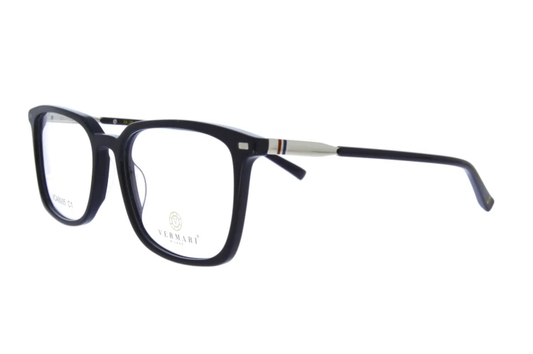 VCA0005 C1 oprawki z nakładkami unisex - prostokątne, widok z boku