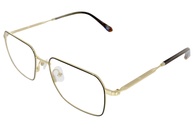 VCL005 C1 oprawki z nakładkami unisex - Kwadratowe, widok z boku