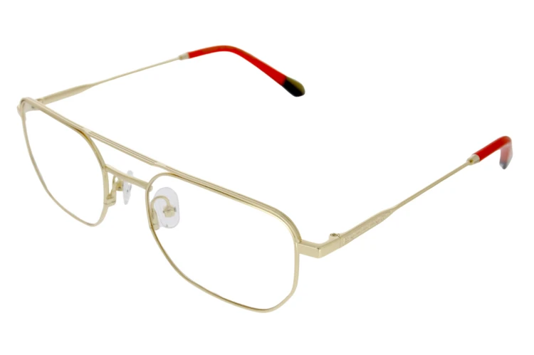 VCL001 C2 oprawki z nakładkami unisex - wielokątne, widok z boku