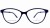 Oprawki clip-on damskie Vermari Milano VE843 C4 - granatowy, acetat, widok z przodu