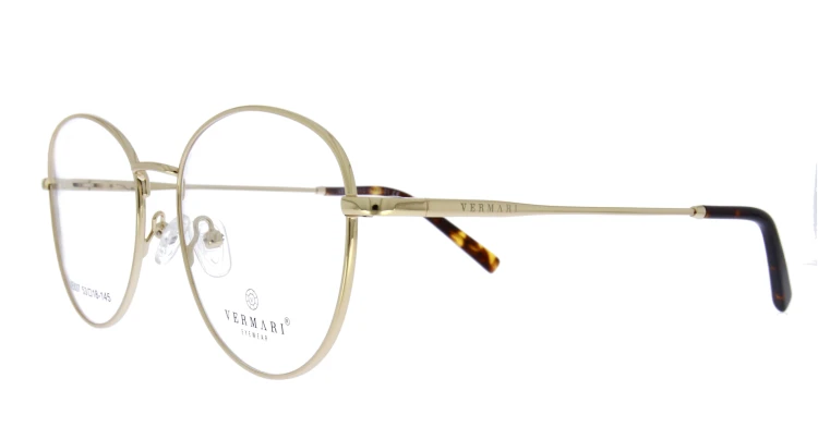 VE837 C1 oprawki z nakładkami unisex - Okrągłe, widok z boku