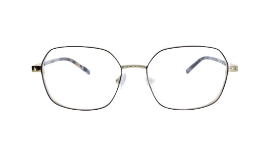 Oprawki clip-on unisex Vermari Milano VCA0007 C3 - złoty metal, metal, widok z przodu