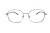 Oprawki clip-on unisex Vermari Milano VCA0007 C2 - złoty metal, metal, widok z przodu