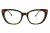 Oprawki clip-on damskie Vermari Milano VCL013 C2 - szylkret, acetat+metal, widok z przodu