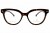 Oprawki clip-on damskie Vermari Milano VCL010 C2 - szylkret, acetat, widok z przodu