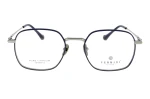 Damskie okulary korekcyjne VERMARI VOT0055 C2 — wielokątne, granatowy mat