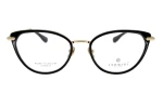 Damskie okulary korekcyjne VERMARI VOT0045 C4 — kocie oko, czarny