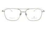 Męskie okulary korekcyjne VERMARI VOT0051 C2 — aviator, srebrny mat