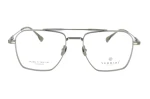 Męskie okulary korekcyjne VERMARI VOT0049 C3 — aviator, srebrny mat