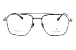 Męskie okulary korekcyjne VERMARI VOT0049 C2 — aviator, granatowy mat