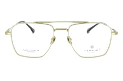 Unisex okulary korekcyjne VERMARI VOT0049 C1 — aviator, złoty