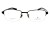 Okulary korekcyjne unisex Vermari Milano VOT0047 C3 czarny mat tytan widok z przodu