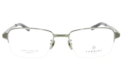 Unisex okulary korekcyjne VERMARI VOT0047 C2 — prostokątne, szary matowy