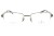 Okulary korekcyjne unisex Vermari Milano VOT0047 C2 szary mat tytan widok z przodu
