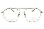 Męskie okulary korekcyjne VERMARI VOT0060 C3 — aviator, srebrny mat