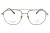 Okulary korekcyjne unisex Vermari Milano VOT0060 C1 czarno-złote tytanowe widok z przodu