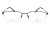 Okulary korekcyjne unisex Vermari Milano VOT0059 C3 czarny mat tytan widok z przodu